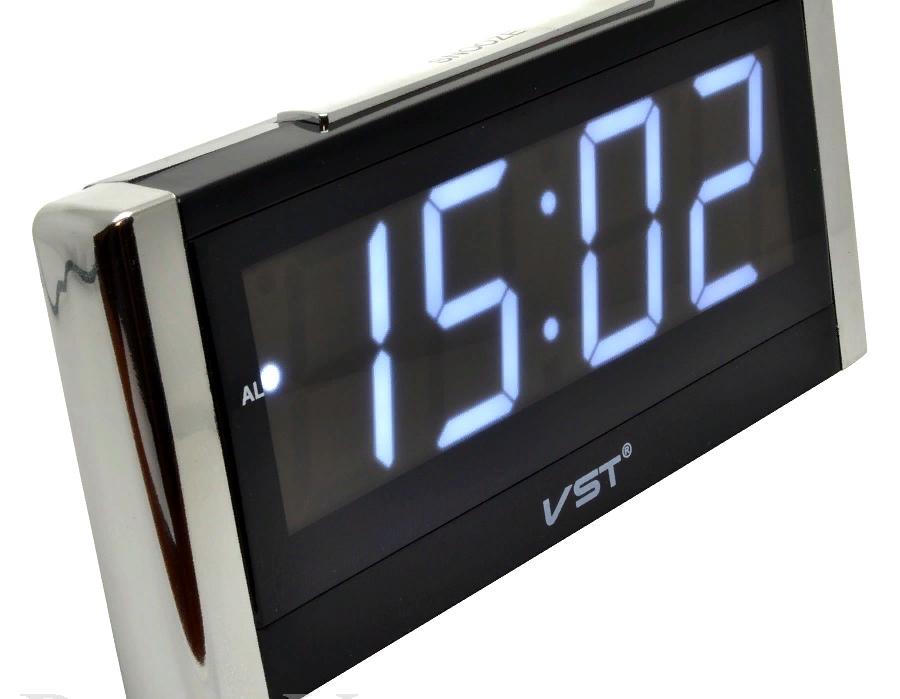 Настольные часы будильник vst. Часы led Alarm Clock VST 731. VST-731w. Настольные электронные часы VST-731w. Часы VST-731/6.