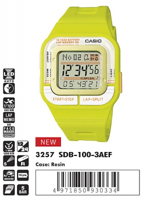 Casio SDB-100-3A